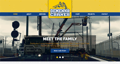 Desktop Screenshot of demennacranes.com.au
